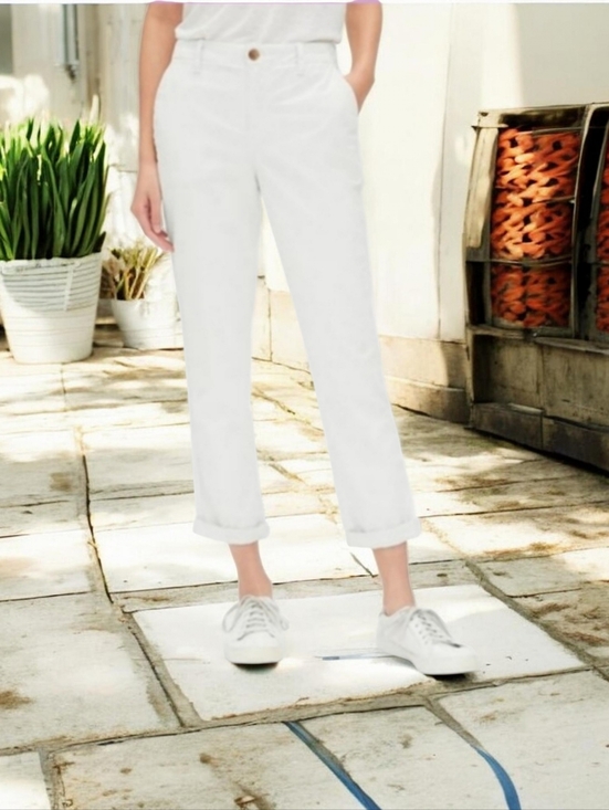 Khakis By Gap Pants - Khakis By Gap Girlfriend Chino Style Pants Size 6R Like New Y2k